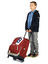 Sac � dos � roulettes Collector Voile L Rouge
