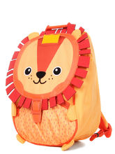 Sac  dos L'cole des Tann's Le Lion Orange