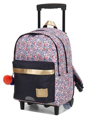 Sac � dos � roulettes Tann's Antonia L Bleu