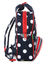 Sac � dos Charlotte XS 3 Bleu Marine/Rouge