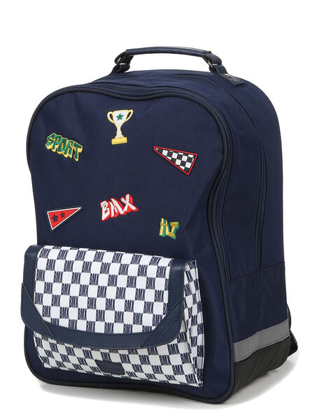 Sac � dos Math�o L - Poche Aimant�e Bleu