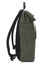 Sac � dos ordinateur Business Rolltop Coated 15.6 pouces Vert Army Vert Army
