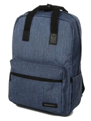 Sac � dos ordinateur Bagsmart Commuter 15.6 pouces - Double poign�e Bleu Marine
