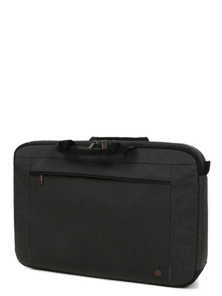 Sacoche ordinateur Era 15.6 pouces - 2 compartiments Obsidian Obsidian