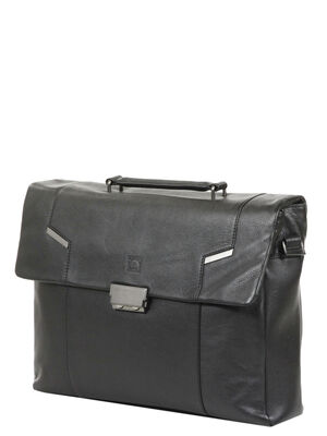 Serviette Delsey Haussmann 14 pouces Noir
