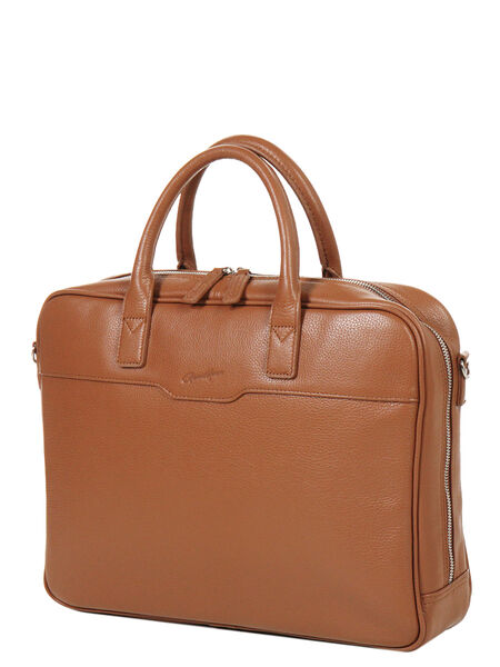 Sac ordinateur Twist 15 pouces Marron