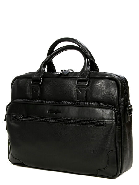 Sacoche ordinateur Manhattan 15.6 pouces Noir