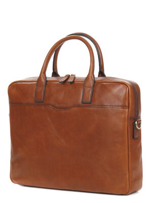 Sac ordinateur G�rard Henon Verone 15 pouces Marron