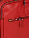 Sacoche ordinateur Amsterdam 15 pouces - 2 compartiments Rouge