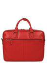 Sacoche ordinateur Amsterdam 15 pouces - 2 compartiments Rouge
