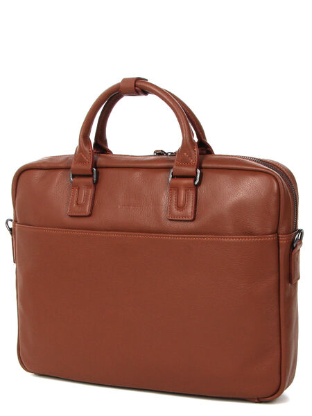 Sacoche ordinateur Amsterdam 15 pouces Marron