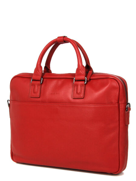 Sacoche ordinateur Amsterdam 15 pouces Rouge