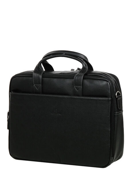 Porte ordinateur Confort 15.6 pouces - 2 compartiments Noir