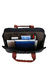 Sac ordinateur Week-end 15 pouces - 2 compartiments Noir Marron