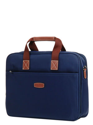 Sac ordinateur Hexagona Week-end 15 pouces - 2 compartiments Marine