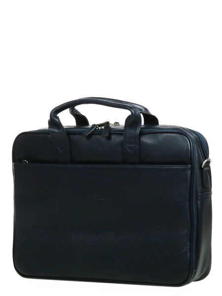 Porte ordinateur Confort 15.6 pouces - 2 compartiments Marine