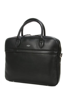 Sacoche ordinateur Uppsala Cuir 13 pouces Noir
