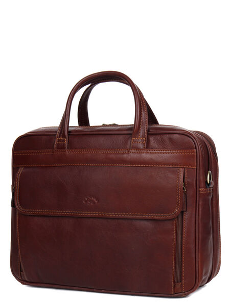 Sacoche ordinateur Premium 13 pouces Marron