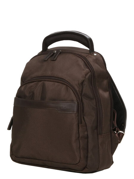 Sac à dos ordinateur Chrome 14 pouces - 2 compartiments Marron