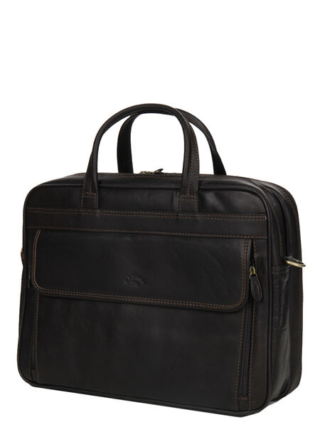 Sacoche ordinateur Premium 13 pouces Chocolat