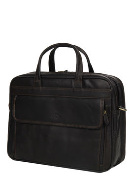 Sacoche ordinateur Premium 13 pouces Chocolat