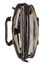 Sacoche ordinateur Urban Chic 15.6 pouces - 2 compartiments Chocolat Chocolat
