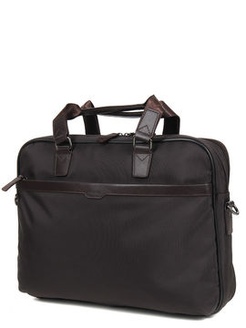 Sacoche ordinateur Urban Chic 15.6 pouces - 2 compartiments Chocolat
