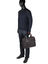 Sacoche ordinateur Urban Chic 15.6 pouces - 2 compartiments Chocolat Chocolat