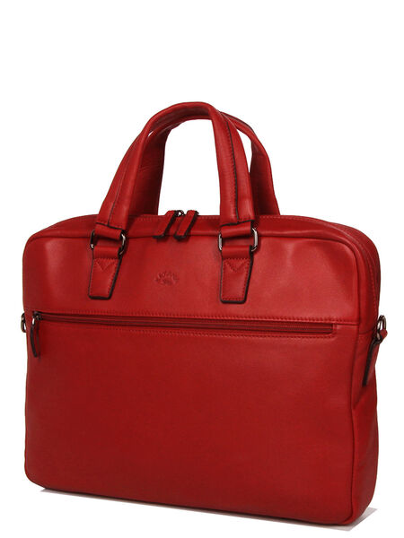 Sacoche ordinateur Attitude 14 pouces - 2 compartiments Rouge