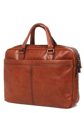 Sacoche ordinateur Premium 15.6 pouces Marron