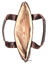 Porte ordinateur Business Casual 14 pouces Chocolat