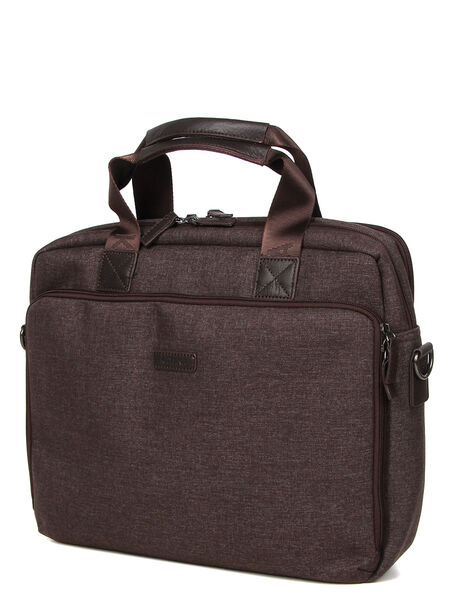 Sacoche ordinateur Business Casual 15 pouces Chocolat