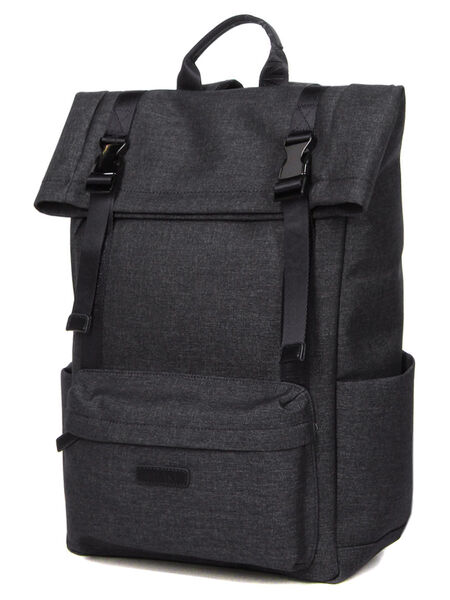 Sac � dos ordinateur Business Casual Rolltop 17 pouces Noir