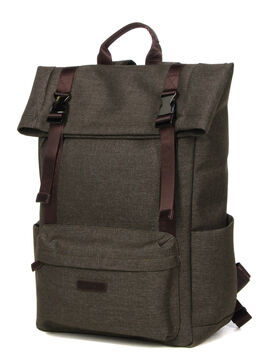 Sac � dos ordinateur Business Casual Rolltop 17 pouces Kaki