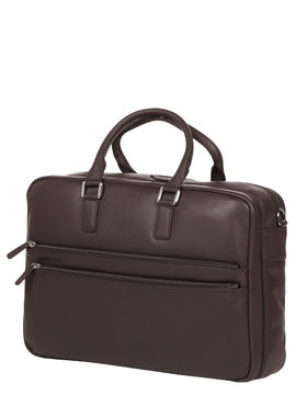 Sacoche ordinateur Bruno 17 pouces Marron