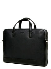 Sacoche ordinateur Le Tanneur Raphal 14 pouces Noir