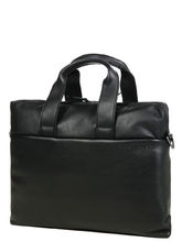 Sac ordinateur Mandarina Duck Duplex Leather 15 pouces Black