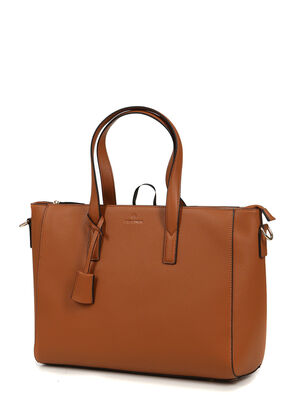 Sacoche ordinateur Oberthur Lady Bradford 15.6 pouces Camel