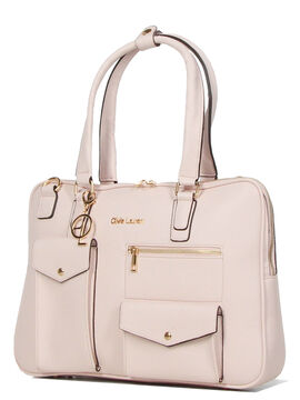 Sacoche ordinateur Carmen 15 pouces Rose Clair