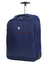 Sac à dos ordinateur à roulettes Roncato Crosslite 15.6 pouces Bleu