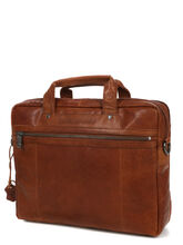 Porte-ordinateur Spikes & Sparrow Montana 15.6 pouces Brandy