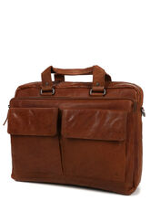 Sacoche ordinateur Spikes & Sparrow Robert 17 pouces Brandy