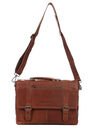 Cartable ordinateur Imperia 15 pouces Cognac Cognac
