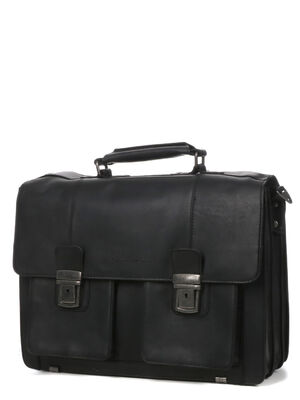Cartable ordinateur The Chesterfield Brand Springfield 15 pouces Noir