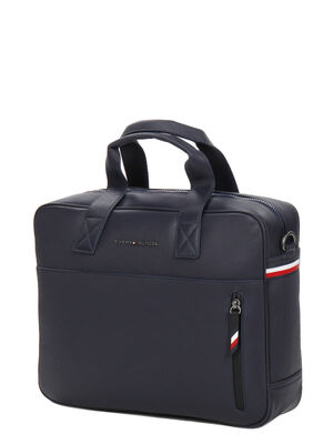 Sacoche ordinateur Tommy Hilfiger Essential Pique 14 pouces Sky Captain
