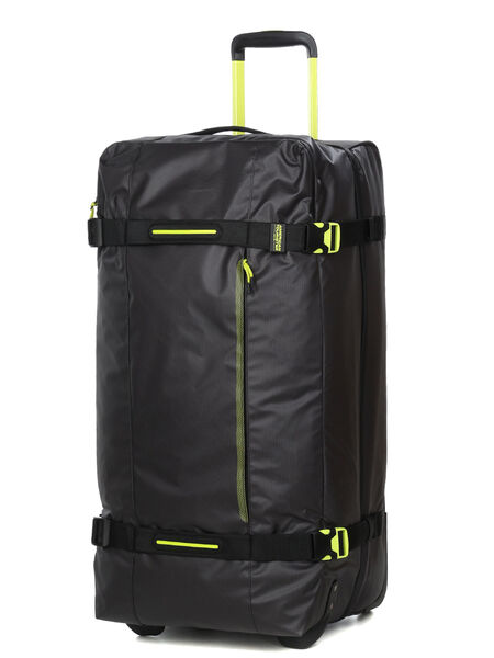 Sac de voyage à roulettes Urban Track Coated L 78.5 cm Black/Lime