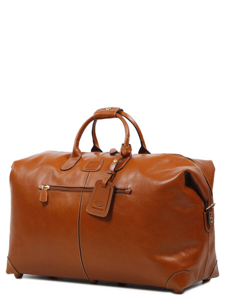Sac de voyage cabine cuir Life Pelle 55 cm Camel