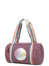 Sac Caramel & cie En Vadrouille Arc-en-ciel toil 40 cm Violet