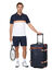 Sac de voyage cabine � roulettes Roland-Garros 55 cm Bleu