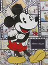 Sac de voyage Mickey Film 45 cm Blanc Blanc